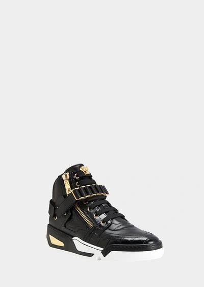 adidas versace dama|versace zipped high top sneakers.